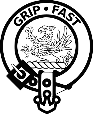Clan member crest badge - Clan Leslie