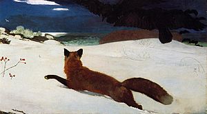 Fox Hunt 1893 Winslow Homer