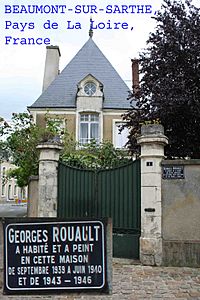 Georges Rouault House Beaumont sur Sarthe France