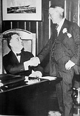Governor Roosevelt and Al Smith