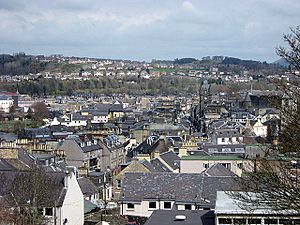 Hawick from the top of the Motte - geograph.org.uk - 767662