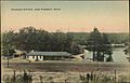 Lake Pleasant station postcard