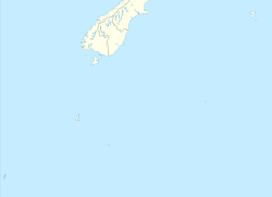Hardwicke is located in New Zealand Outlying Islands