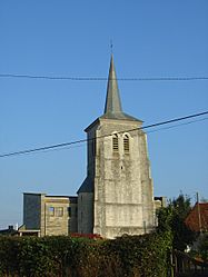 The church of Œuf-en-Ternois