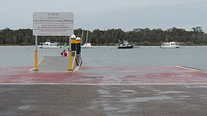 Public boat ramp, Tin Can Bay, Queensland, 2016