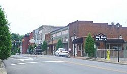 Shelby Street in Uptown Blacksburg