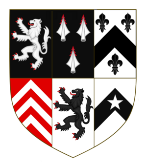 Sir Henry Cromwell alias Williams, Coat of Arms.png