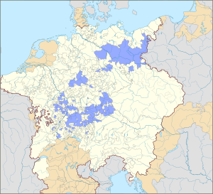 The Protestant Union within the Holy Roman Empire (c. 1610)