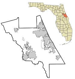 Farmton, Florida is located in Volusia County