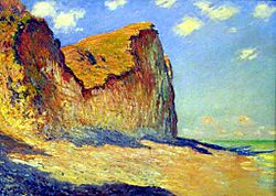 WLANL - andrevanb - Falaises près de Pourville, Claude Monet, 1882