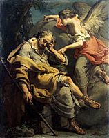 'Joseph's Dream', painting by Gaetano Gandolfi, c. 1790