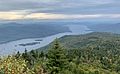 A view of Lake George from Black Mountain in Washington County, NY
