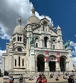 Basilique Sacré Cœur Montmartre façade sud Paris 11