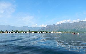 Dal Lake, Srinagar, Jammu and Kashmir, India.