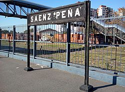 Sáenz Peña train station.