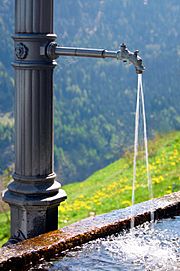 Fresh water fountain