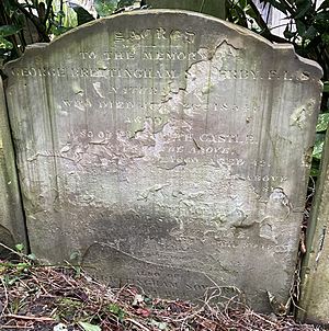 Grave of George Brettingham Sowerby in Highgate Cemetery
