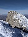 Lone Peak Summit in the Winter
