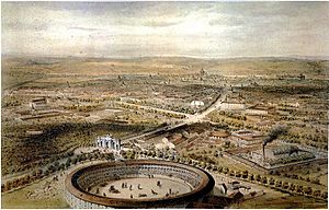 Madrid (1854)- Vista aérea