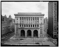 Main elevation (Grant St),looking east - City-County Building, 414 Grant Street, Pittsburgh, Allegheny County, PA HABS PA,2-PITBU,34-1