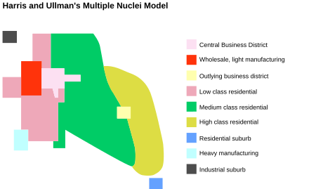 Multiple nuclei model