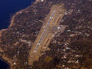 Oshima airport aerial-photo