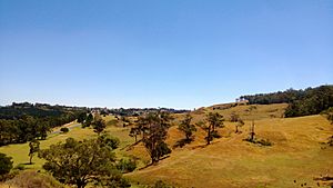 Quarry Road overlooking Yallourn North