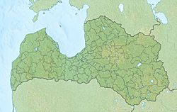 Riga is located in Latvia