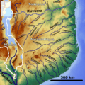 Rivers of northern Mozambique OSM