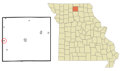Location of Osgood, Missouri