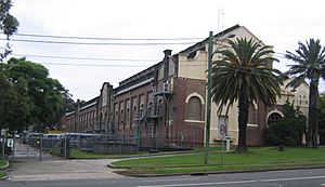 West ryde pumping station pipes