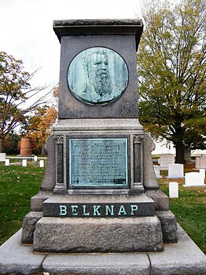 William Worth Belknap Monument by Carl Rohl-Smith (1891 or 1897) Control IAS 76007700