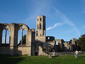 Abbaye de la Sauve-2005-11-Ruines