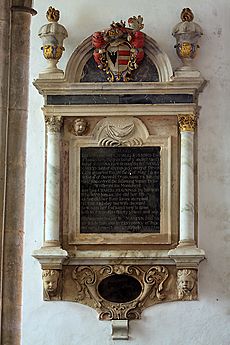 All Saints church, Selworthy - monument to Charles Staynings