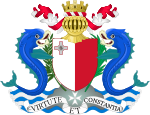 Coat of arms of Malta 1964-1975