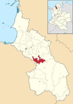 Location of the municipality and town of El Roble, Sucre in the Sucre Department of Colombia.