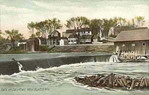 Falls on Saco River c. 1908