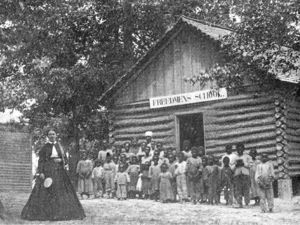 Freedmen's School, James Plantation, North Carolina