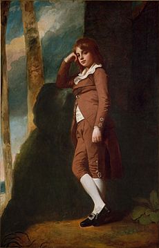 George Romney - John Bensley Thornhill as a Boy (c.1784-85)
