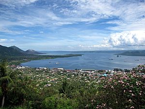 Rabaul from Vulcanology Observatory
