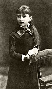 Rosa Luxemburg, zwölfjährig