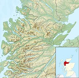Loch a' Bhraoin is located in Ross and Cromarty