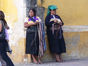 San Cristobal - Indianische Straßenhändlerinnen