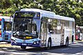 Sydney Buses (2457 ST) Custom Coaches 'CB80' bodied Scania K280UB on Olympic Boulevard at Sydney Olympic Park.jpg