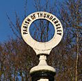 Thundersley - Old Road Sign Top