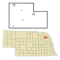 Location of Sholes, Nebraska