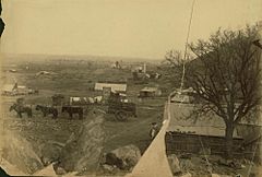 Charters Towers mining settlement ca 1890