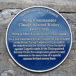 Claude Alward Ridley blue plaque.jpg