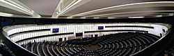 European Parliament, Plenar hall