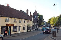 Ongar, one of the towns of the district